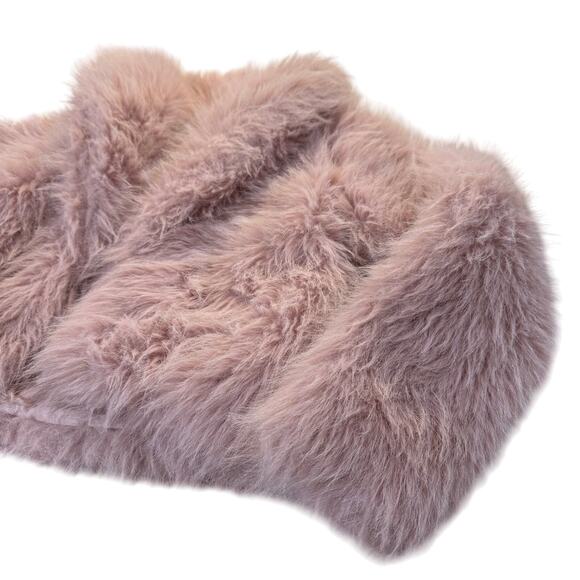 Art Class Girls M (8) Pink Faux Fur Coat - Picture 6 of 6